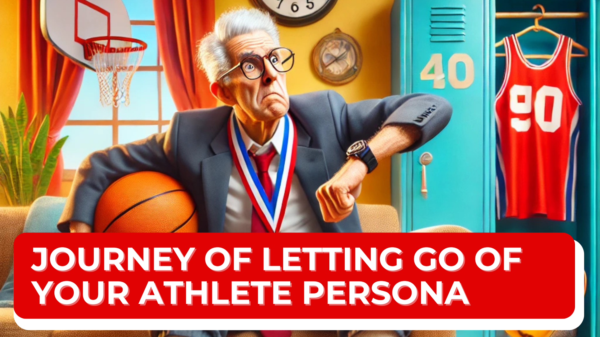 The Emotional Journey of Letting Go of Your Athlete Persona